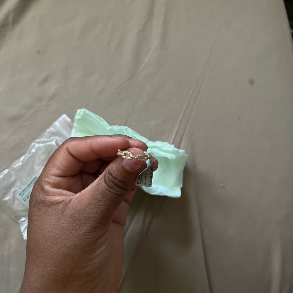 100% AUTHENTIC DAVID YURMAN STAX CHAIN LINK RING - Picture 5 of 9